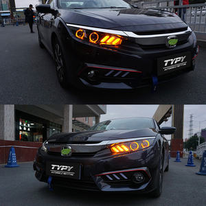 Feux avant à LED personnalisés TYPY, clignotants dynamiques à LED pour Honda Civic 10ème génération 2016 2017 2018 2019 2020 2021 - Product Image 3