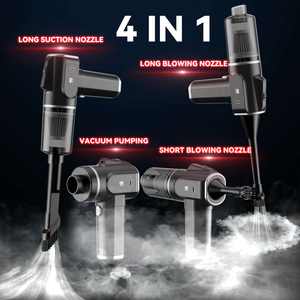 مكنسة كهربائية جديدة 2 في 1 لاسلكية قوية محمولة باليد مكنسة كهربائية صغيرة للسيارة منفضة هوائية لتنظيف لوحة مفاتيح الكمبيوتر - Product Image 5