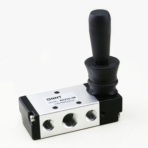 4H Серия, 5/<span class=keywords><strong>2</strong></span> порт из алюминиевого сплава, размер 1/4 ''ручной возврат 4H210-08 пневматический тормоз, ручной рычаг, регулирующий клапан - Product Image 4