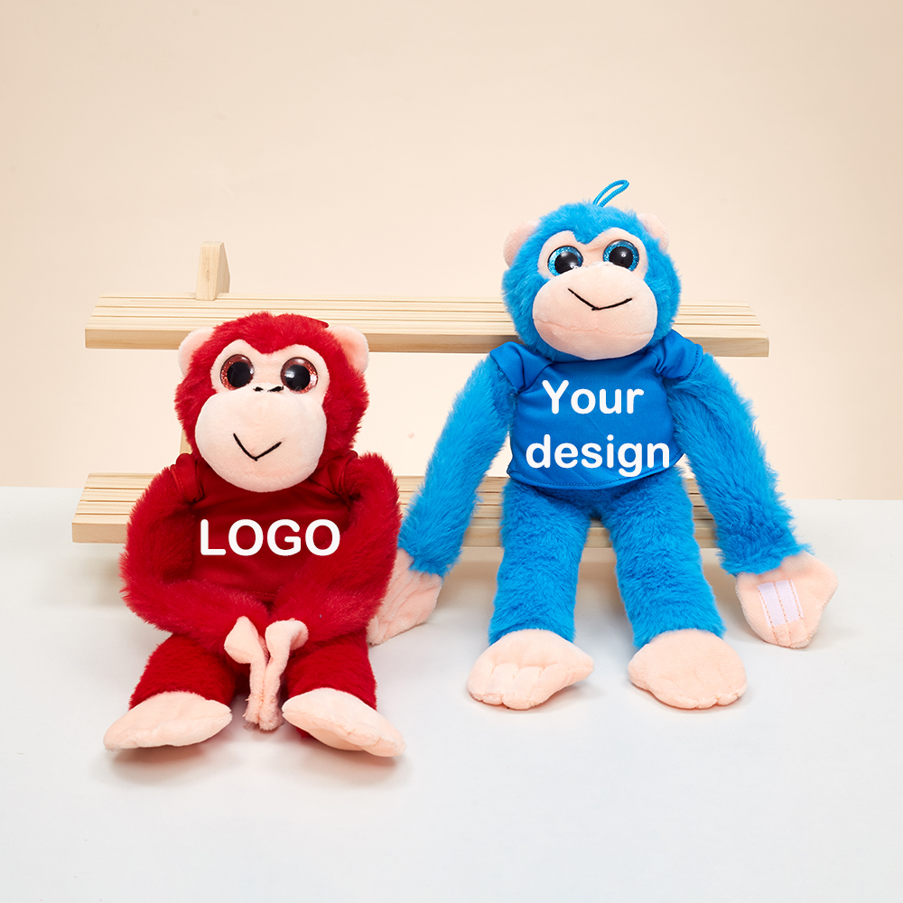 Bluey Plush Toy - Blue Monkey Soft Toy 25cm Sitting