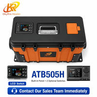 Park Isıtıcısı 5KW 17000 BTU Dizel Hava Isıtıcısı 12V 24V Hepsi Bir Arada Bluetooth Uygulama Kontrolü