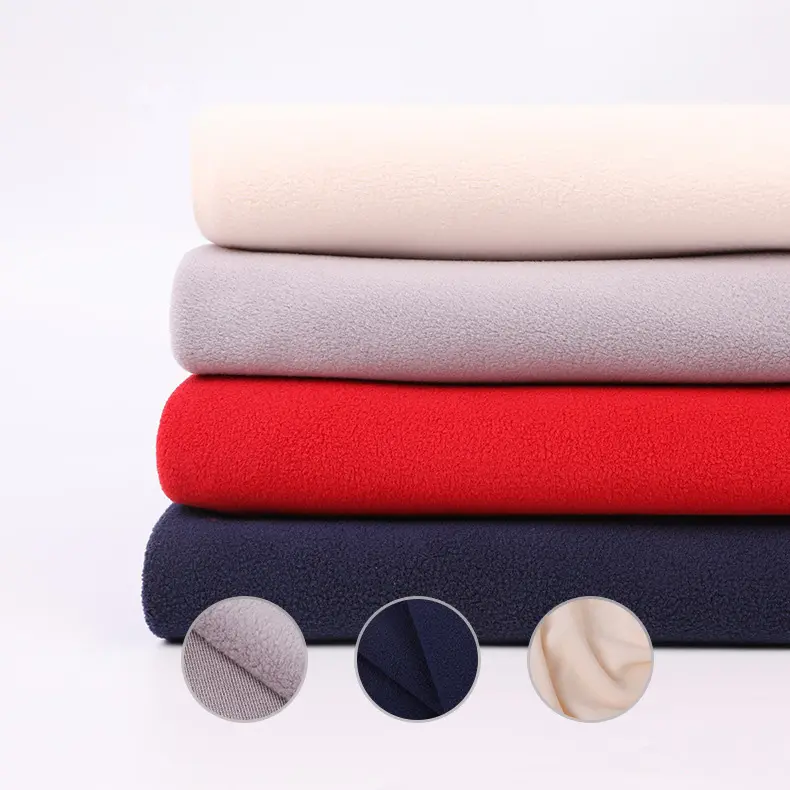 Oem Custom 100% Polyester Printed Plaid Anti Pilling Fleece Fabric For Baby Blanket Jacket