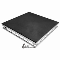 Table de DJ en aluminium portable de haute qualité pour événements et mariages, plateforme de scène à vendre