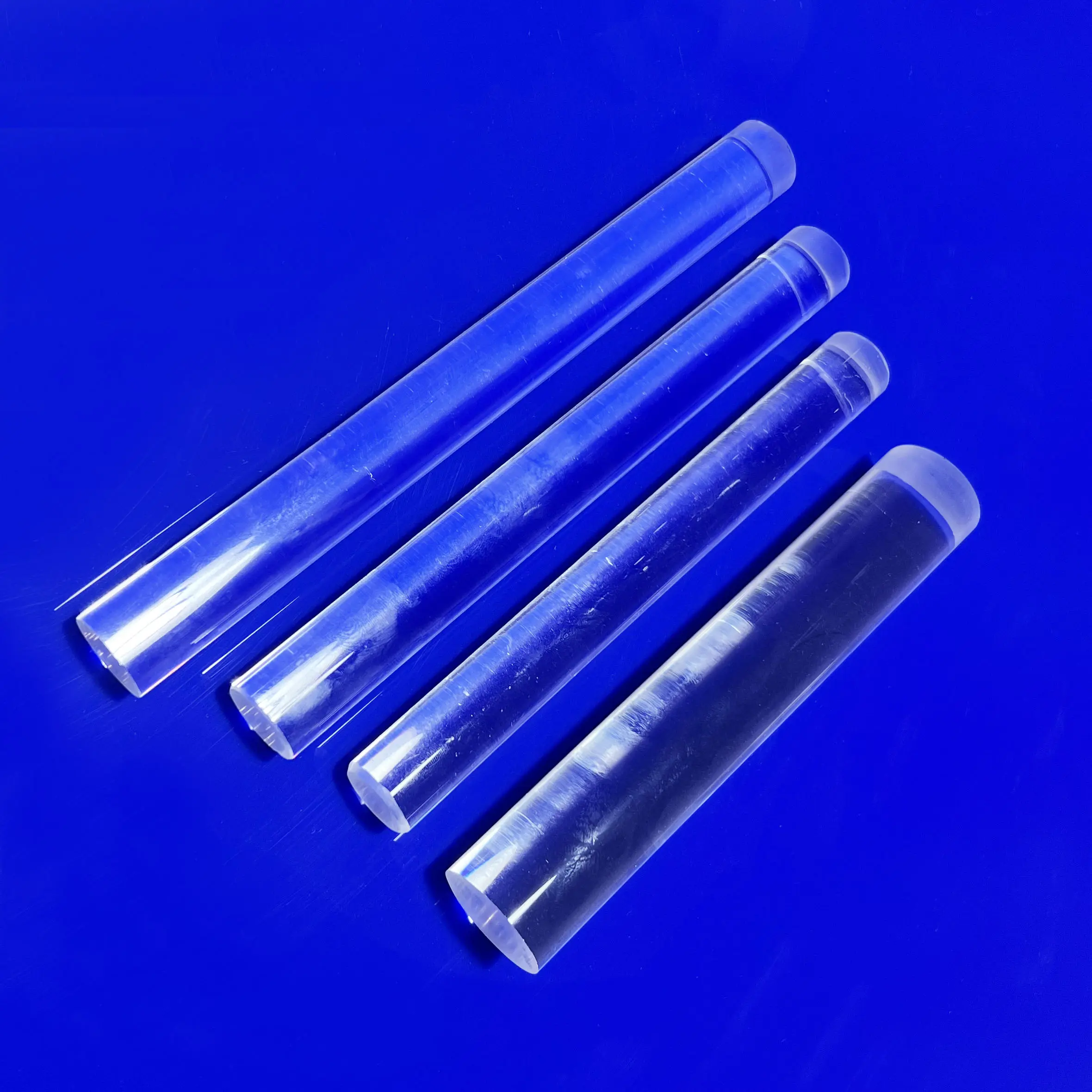 Полировка прозрачная 8 мм, 3 мм, 4 мм, 5 мм, 7 мм, 8 мм, 10 мм, 25 мм, кварцевые стеклянные стержни, кристально прозрачные полированные стеклянные палочки высокой чистоты