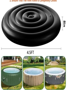 Copertura Gonfiabile in Acrilico Marazual per Piscina, Multifunzionale, Antipolvere, Isolamento Termico, Resistente al Freddo, Protezione Solare - Product Image 5