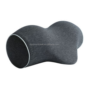 Almohada de espuma viscoelástica con estiramiento de algodón para el cuello, cubierta de terapia para aliviar el dolor, dispositivo de tracción Cervical - Product Image 1