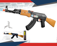 Nouveau pistolet jouet électrique à vibration AK47 de 69cm; jouet de pistolet à lumière sonore; jouet de pistolet à piles avec son léger; tir pour enfants