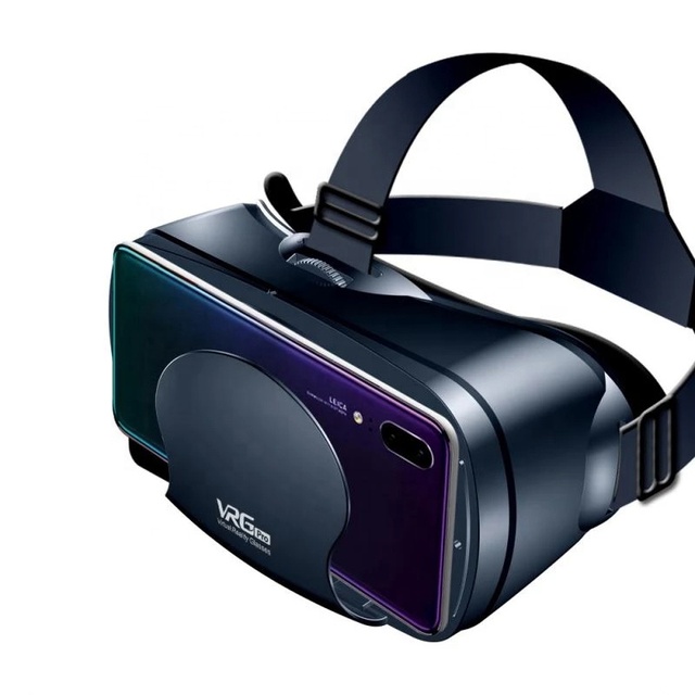5-7 Inch VR 3D Virtual Reality Headset VR Glasses Googles for Movies and Games Compatible with iPhone & Android Phone