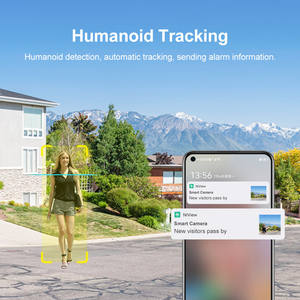 Wonderful-alarma GSM de seguimiento humano automático, lente Dual 4K, Zoom óptico 10X, 8mp, para exteriores, 4G, batería alimentada por energía Solar, cámara PTZ - Product Image 3