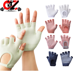 Guantes Deportivos de Medio Dedo al por Mayor, Guantes de Seguridad Antideslizantes y Protectoras, Material Transpirable que Absorbe la Humedad, Guantes al por Mayor - Product Image 1