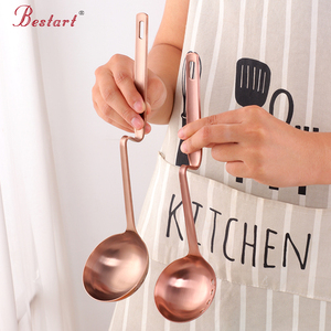<strong>Kitchen</strong> <strong>Accessories</strong> Stainless Steel <strong>Gold</strong> Kitchenware Cooking Tools Soup Spoon <strong>Kitchen</strong> Utensil Scoop Ladle - Product Image 2