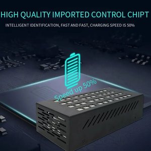 Factory <strong>Price</strong> 80-Port 80A 400W <strong>Multi</strong> USB <strong>Charger</strong> Charging Station Dock Universal Mobile Phone Desktop <strong>Chargers</strong> for Mobile Phone - Product Image 3