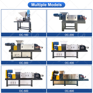 Máquina deshidratadora de tornillo OCEAN para residuos vegetales, residuos de morera y grano usado - Product Image 5