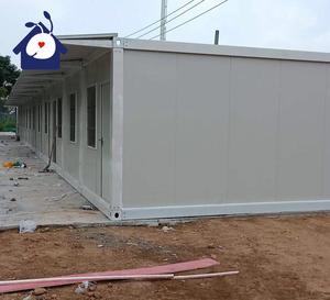 บ้านตู้คอนเทนเนอร์แพ็คแบบแบนสำหรับที่อยู่อาศัยการออกแบบที่หรูหราขนาดเล็กจากจีนการติดตั้งอย่างรวดเร็วขายร้อนแบบพกพา