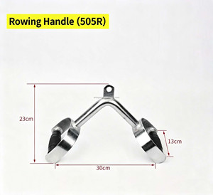 Poignée de machine de musculation, accessoire de fitness, barre de traction pour rameur et lat pulldown - Product Image 3