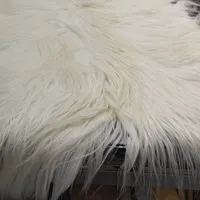 High quality Long hair goat fur rug Kidassia real goat fur plate for  garments - AliExpress