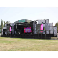 Mur vidéo Led Pantalla extérieur P3.91 P4.81 Led Location Affichage Scène Fond Publicité Épissage sans soudure Led Mur géant