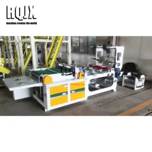 Factory price PE plastic film shopping bag making machine