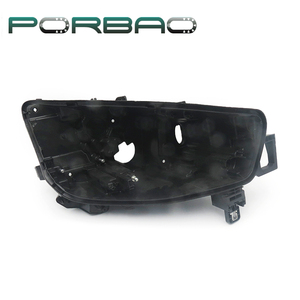PORBAO pour <span class=keywords><strong>CUPRA</strong></span>/<span class=keywords><strong>LEON</strong></span> Années 24-26 Version Haute – Vente Directe Pièces Auto – Boîtier de Phare Noir avec Base Arrière et Cache de Lentille de Phare - Product Image 1