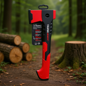 Hacha de Acero al Carbono Truper HVE-1 de 1 Libra con Mango de Fibra de Vidrio de 14 Pulgadas para Uso Industrial al Aire Libre y Proyectos de Bricolaje - Product Image 2