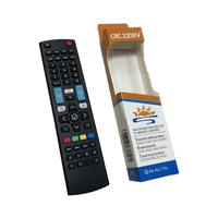 Télécommande ABS de qualité personnalisée pour les téléviseurs intelligents LED LCD Sony Samsung LG Installation sans fil facile à utiliser à la maison