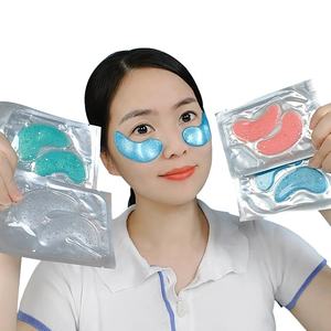 Patchs de masque hydrogel pour les yeux au collagène végétalien, au thé <span class=keywords><strong>vert</strong></span> et aux cristaux scintillants, formule <span class=keywords><strong>anti</strong></span>-cernes – Marque privée pour votre logo - Product Image 5