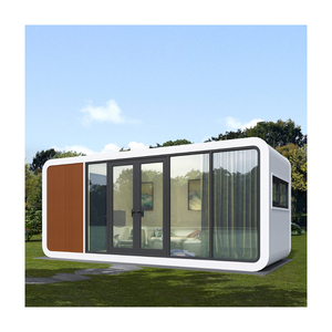 <span class=keywords><strong>Apple</strong></span> Cabin 20ft 40ft Exterior Moderno Pop Space Pod Deslizante <span class=keywords><strong>Apple</strong></span> Cabin Container Casa Prefab <span class=keywords><strong>Home</strong></span> <span class=keywords><strong>Apple</strong></span> Flotante - Product Image 3
