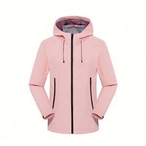 Design Men's High Spandex Waterproof Light Outdoor <b>Jacket</b> Breathable Zipper Closure Print Pattern Windproof Plus Size Blouson - Product Image 4