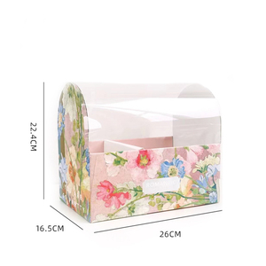 Hoa hộp bánh giấy bao bì bánh muffin Bánh Thụy Sĩ CuộN tráng miệng ngọt ngào bánh <span class=keywords><strong>cupcake</strong></span> hộp giấy Hộp quà tặng - Product Image 3