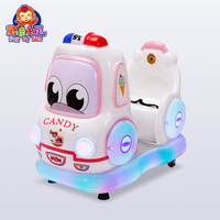 Intérieur Électrique Équipement Enfants Swing de Voiture Poussette Jouer Enfants Monnayeur Machine De Jeu 1 Lecteur Pour Vente
