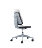 Table de travail de laboratoire scientifique compacte en stratifié, mobilier de laboratoire avec chaises à roulettes, pour usage dentaire centralisé