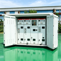 Poste de transformateurs triphasé compact préassemblé pour l'électrification des réseaux de distribution