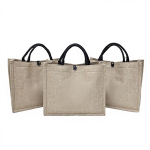 Bolsa de Mano con Diseño de Dibujos Animados en Lona, con Cierre de Hombro, Bolsa de Compras para Mamá, para Viajes - Product Image 3