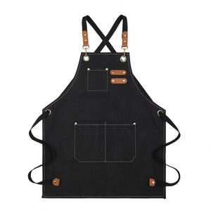 Tabliers pour enfants robustes et personnalisés avec broderie de logo pour la cuisine, la peinture à la main, vente en gros commerciale - Product Image 1
