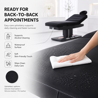 Table de massage électrique OEM à 3 moteurs avec interrupteur au pied, réglable en hauteur, mobilier de salon