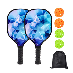 Raqueta de Pickleball de madera, 39,5x19,5 cm, antideslizante, para entrenamiento, equipo deportivo para exteriores con bolsa de transporte - Product Image 5
