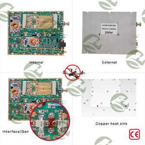 Amplificador de Potência de Estado Sólido de Alta Potência RF SKYPOWER HZ3012-200 200W 300MHz-1200MHz para Defesa UAV e Anti Drone - Product Image 2