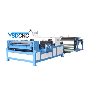 Air Conditioning Auto Duct Line Hvac Duct Forming Machine Auto Duct Line 3 Rectangular Air Pipe Forming Line