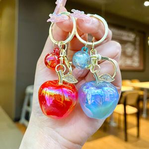 Nouveau Porte-clés Pomme en Acrylique Créatif et Artistique 2026, Pendentif de Sac Exquis et Tendance pour les Trajets Quotidien - Product Image 2