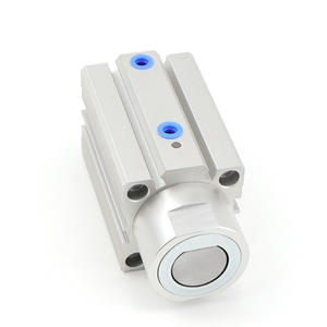 Cilindro de Bloqueo de Doble Acción TWQ20/25/32/40/50X10X15X20SB Tipo Columna Plana, Pistón Neumático con Núcleo de Cojinete, Utilizado para Agricultura - Product Image 2