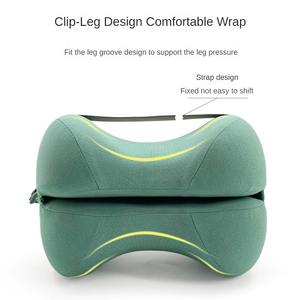 Masajeador de rodilla de espuma viscoelástica, almohadilla de elevación de extremidades inferiores, soporte de rodilla para mujer embarazada, alivia el dolor suave en los músculos de la rodilla - Product Image 3