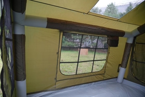 8㎡インフレータブルテント、防水オックスフォード生地、ABタイプデザイン、煙突 & ACベント、3x2.65x2.1m - Product Image 3