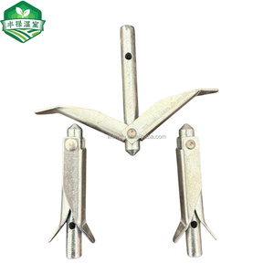 Estacas y Anclajes Fijos para Invernaderos Agrícolas, Anclaje Alado Resistente y Duradero para la Estabilidad del Invernadero - Product Image 5