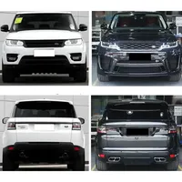C-Landor Nouveau kit carrosserie noir de haute qualité pour L320 2014-2017, mise à niveau vers Sport 2018 L494 Svr Facelift avec un ajustement parfait
