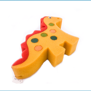 Esponjas de baño suaves para niños, esponjas de ducha de dragón, mono, Animal bonito, regalo para niños, esponja de baño de piel muerta para bebé, arcoíris - Product Image 3