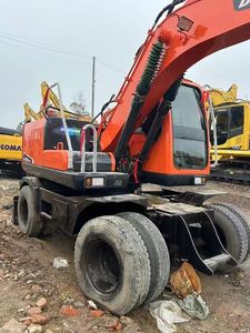 Excavadora móvil Doosan de 15 toneladas usada, respetuosa con el presupuesto, motor de bomba de núcleo Original, caja de cambios, cojinete PLC, venta - Product Image 2