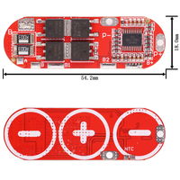 1S 2S 10A 3S 4S 5S 25A BMS 18650 Li-ion Lipo Lithium Batterie Protection Circuit Board Module Pcm 18650 Lipo Bms Chargeur PCBA