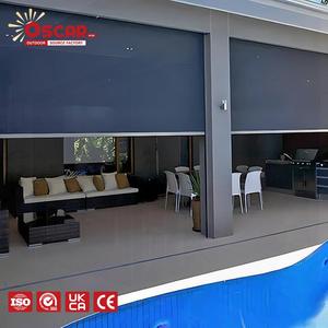 Persianas Enrollables Impermeables y Anti-UV para Exteriores, Puertas de Patio, <span class=keywords><strong>Terraza</strong></span> de Jardín, Persianas Opacas Enrollables - Product Image 1