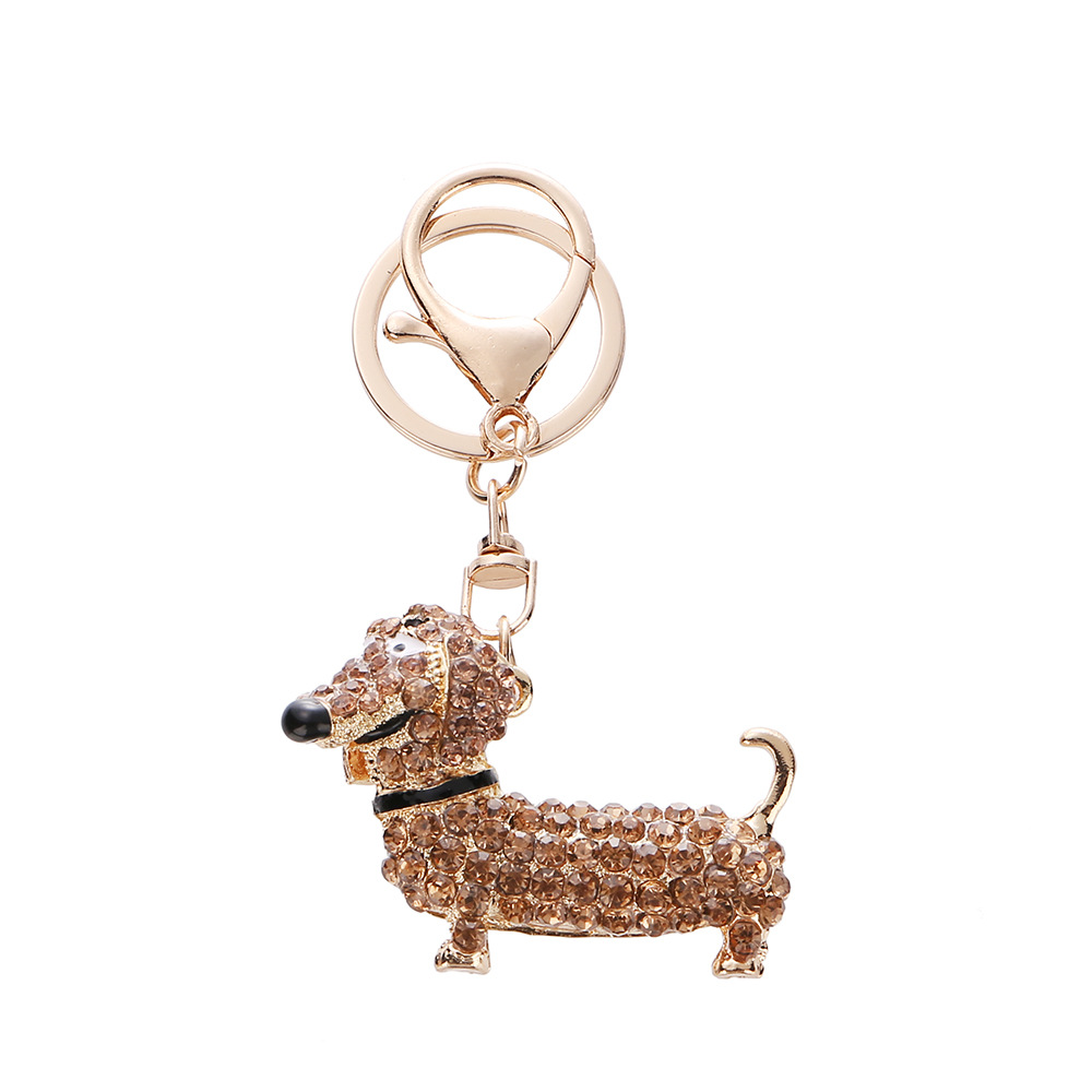 Pet dachshund-brown