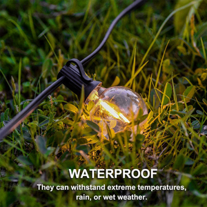 <span class=keywords><strong>Led</strong></span> G40 Globe treo dây Ánh Sáng shatterproof Edison bóng đèn với màu sắc ấm áp IP65 đánh giá cho Patio ban công hiên sân sau - Product Image 6